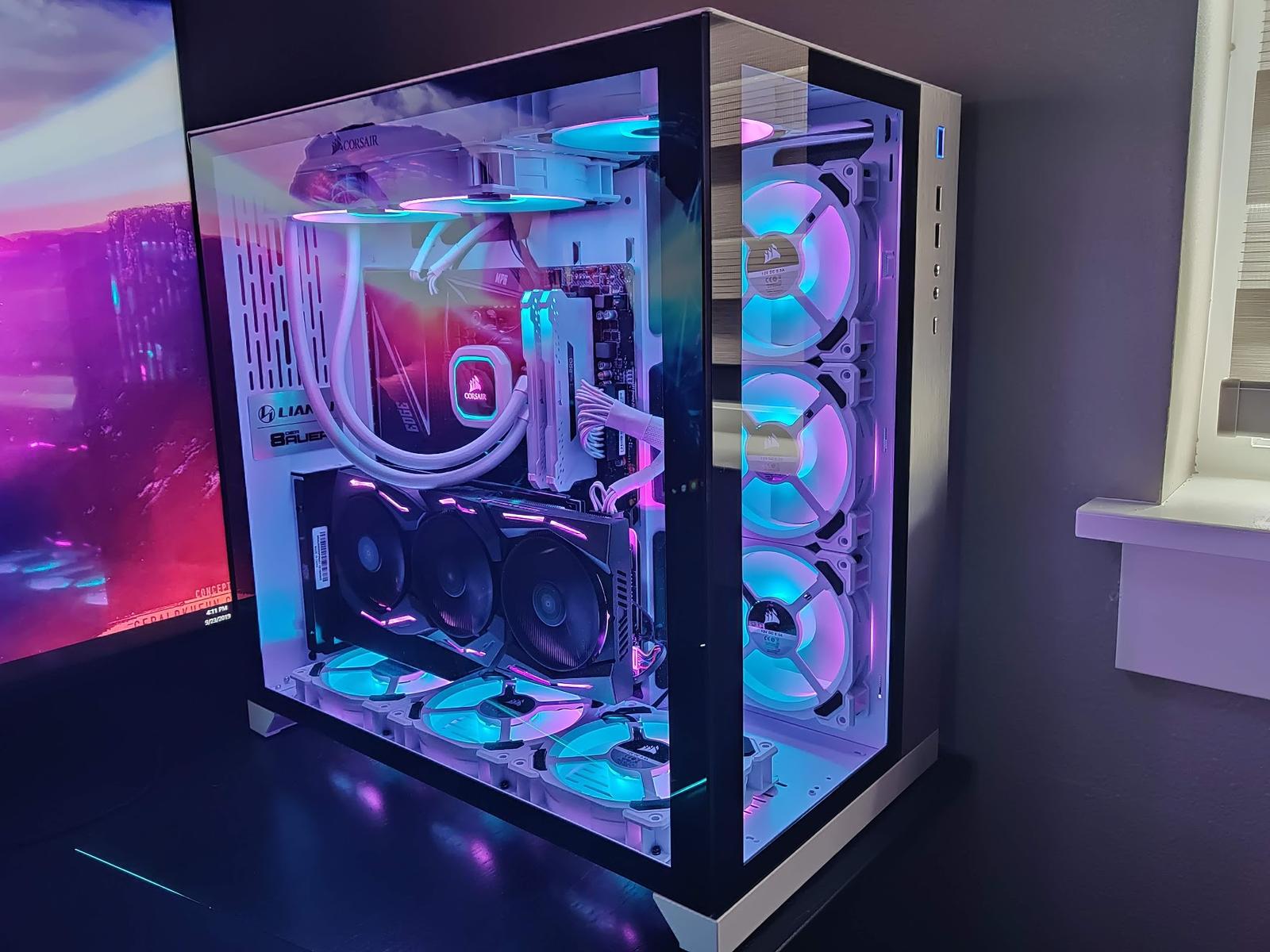 Сборка #001 — стекло + RGB